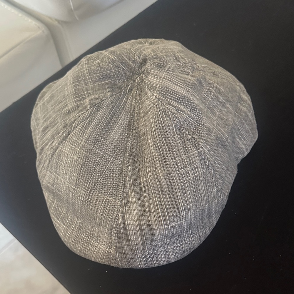 Stetson Charcoal Plaid Men's Cap
